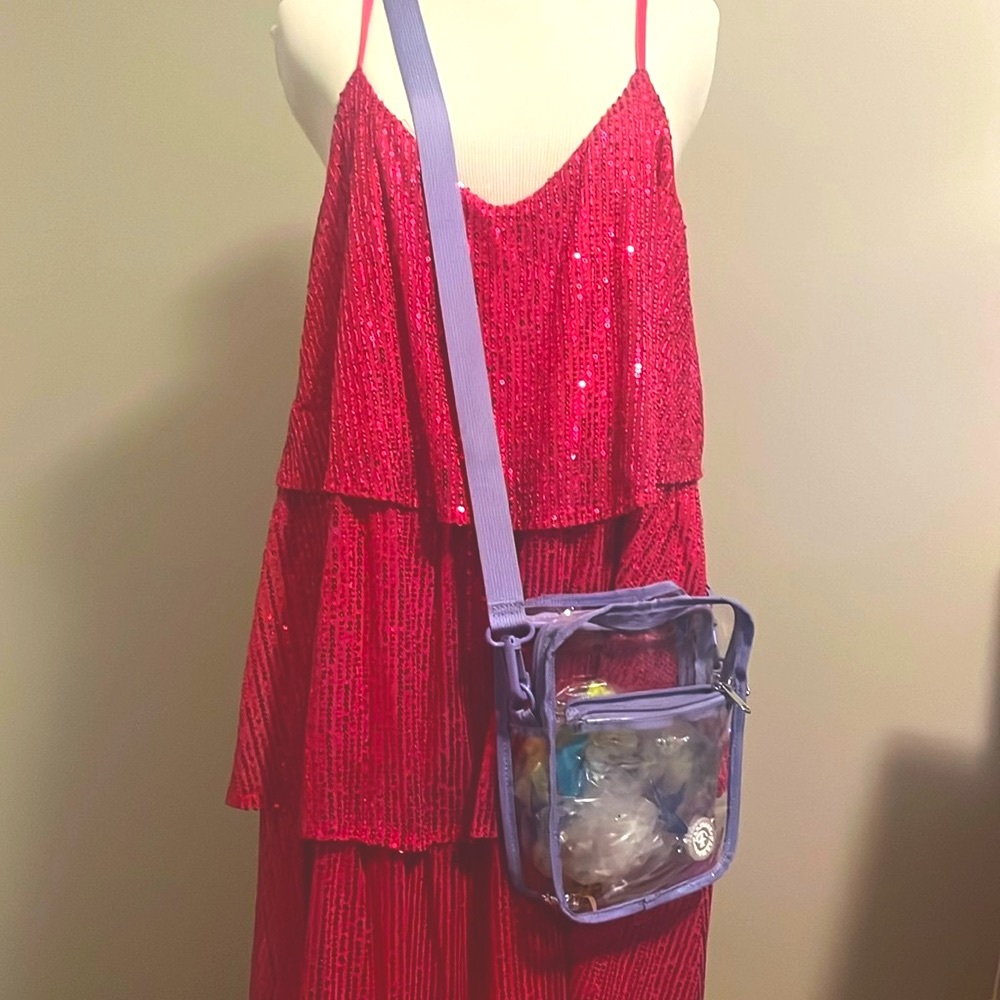 XXL pink sequin Eras tour dress